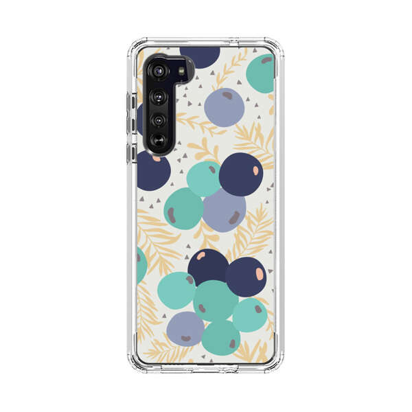 Abstract Berries Pattern Motorola Edge (2020) Case
