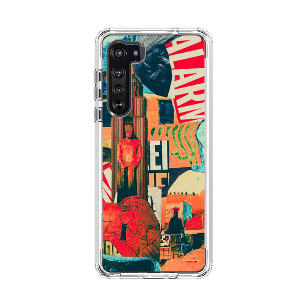 Artistic Urban Collage Motorola Edge (2020) Case