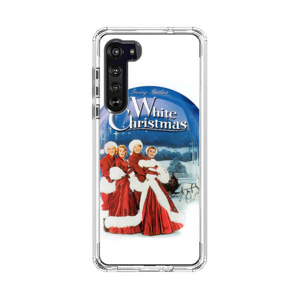 Classic White Christmas Scene Motorola Edge (2020) Case