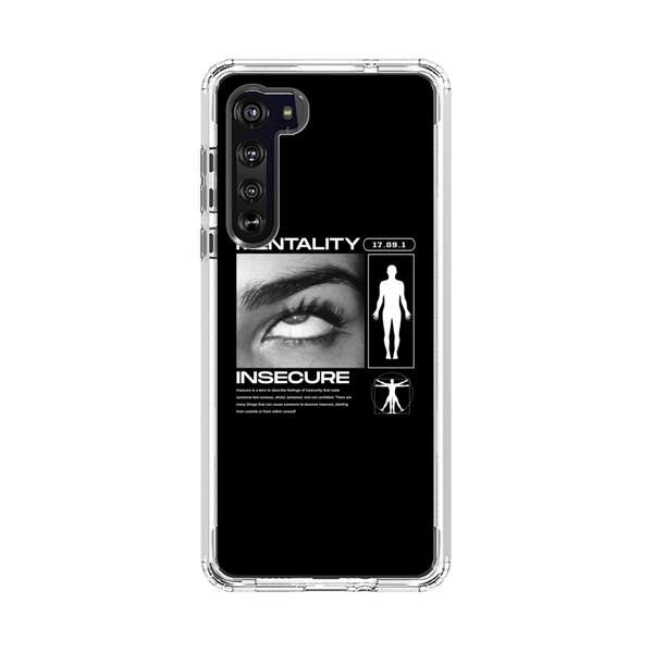 Mentality Insecure Eye Art Motorola Edge (2020) Case