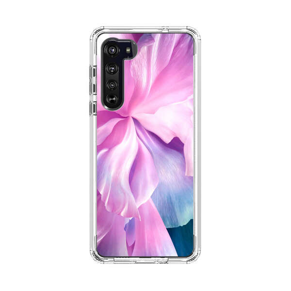 Pink Purple Flower Petals Motorola Edge (2020) Case