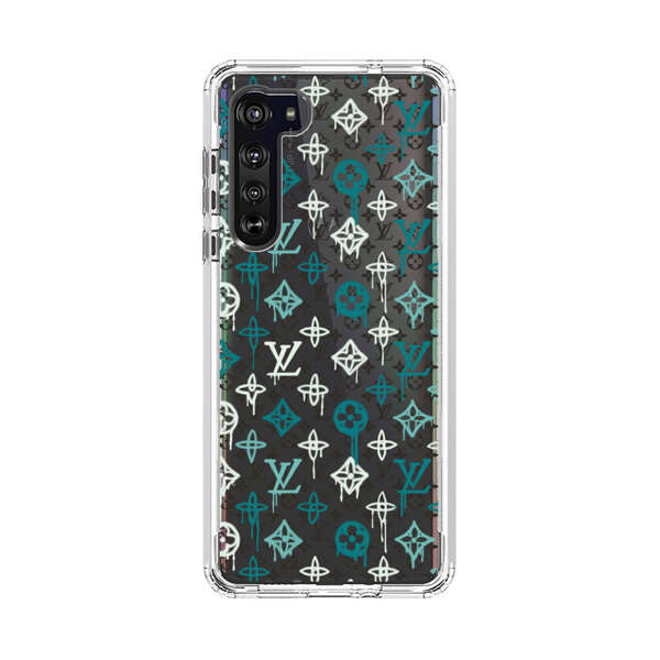 Skull Luxury Logo Pattern Motorola Edge (2020) Case