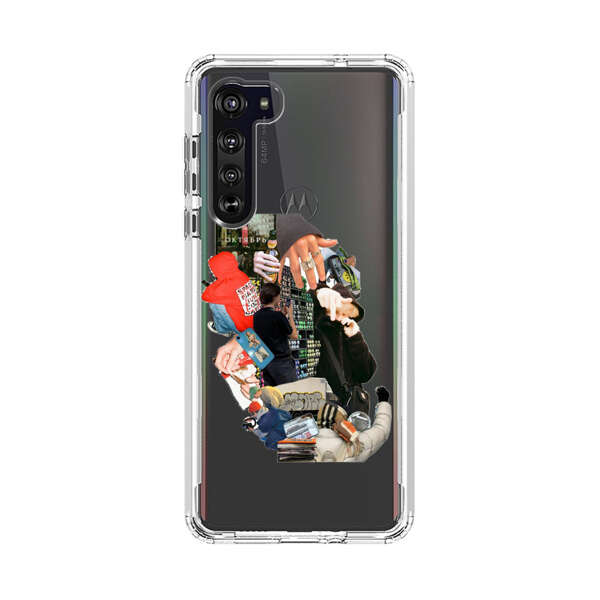 Urban Street Culture Collage Motorola Edge (2020) Case