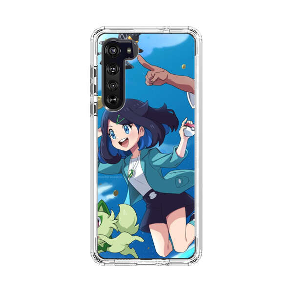 Vibrant Cartoon Characters Adventure Motorola Edge (2020) Case