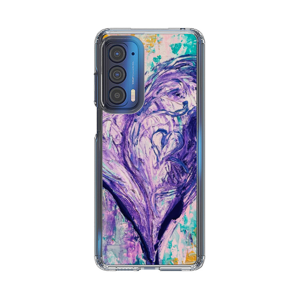 heart artwork Motorola Edge (2021) Case