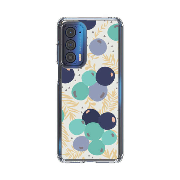 Abstract Berries Pattern Motorola Edge (2021) Case