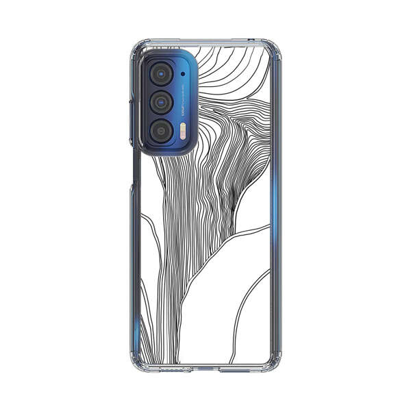 Abstract Line Art Design Motorola Edge (2021) Case