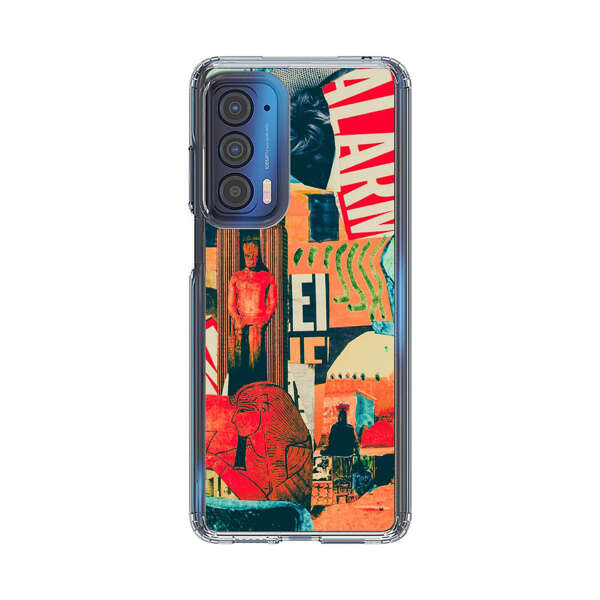 Artistic Urban Collage Motorola Edge (2021) Case