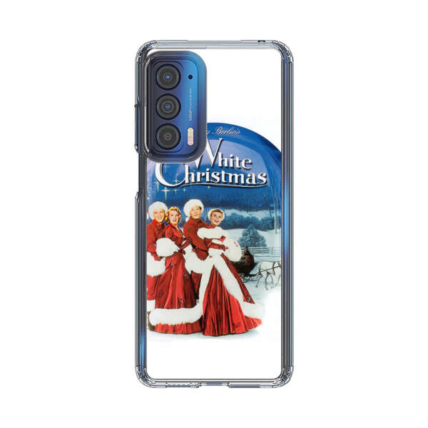 Classic White Christmas Scene Motorola Edge (2021) Case