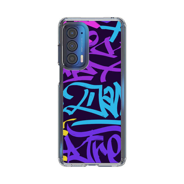 Colorful Graffiti Pattern Motorola Edge (2021) Case