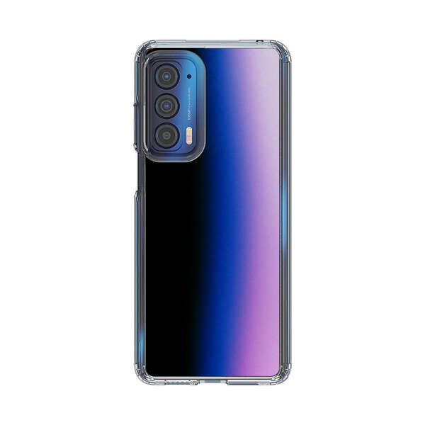 Gradient Black Blue Pink Purple Motorola Edge (2021) Case