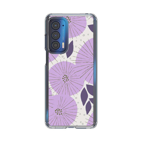 Lavender Flower Pattern Motorola Edge (2021) Case