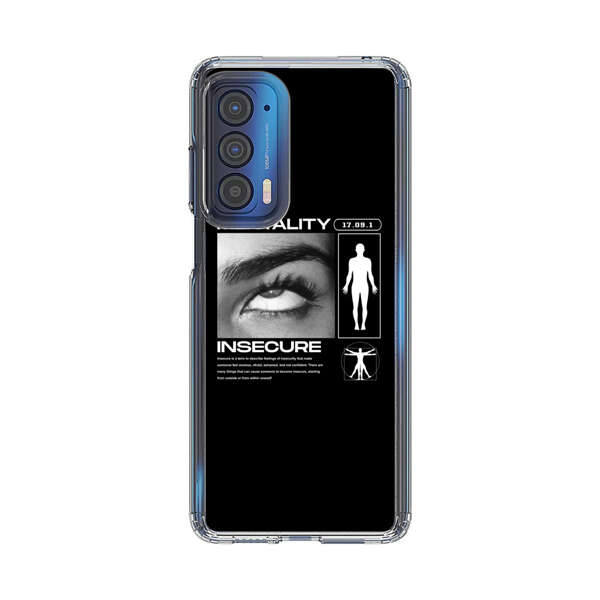 Mentality Insecure Eye Art Motorola Edge (2021) Case