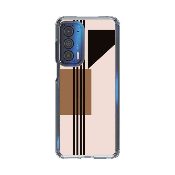 Minimalist Abstract Geometric Design Motorola Edge (2021) Case