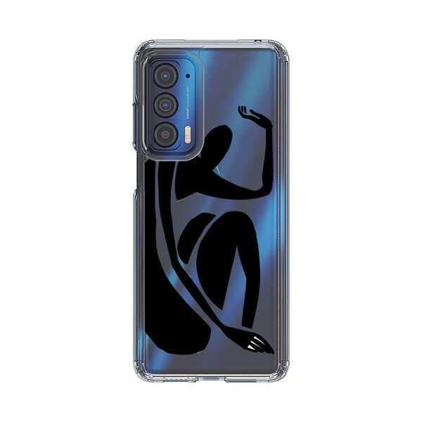 Minimalist Abstract Human Figure Motorola Edge (2021) Case