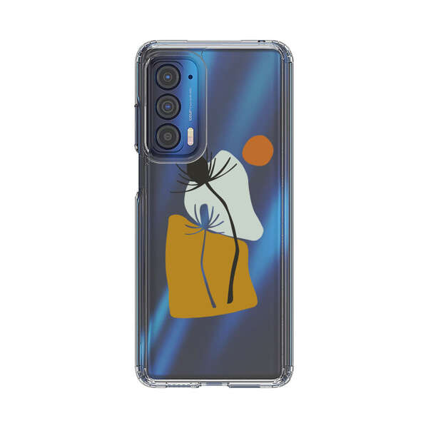 Minimalist Abstract Nature Design Motorola Edge (2021) Case