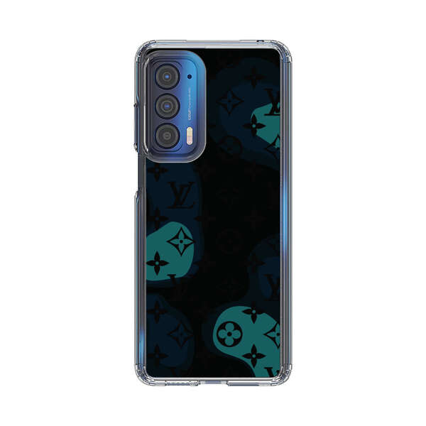 Modern Abstract Question Marks with Luxury Motifs Motorola Edge (2021) Case