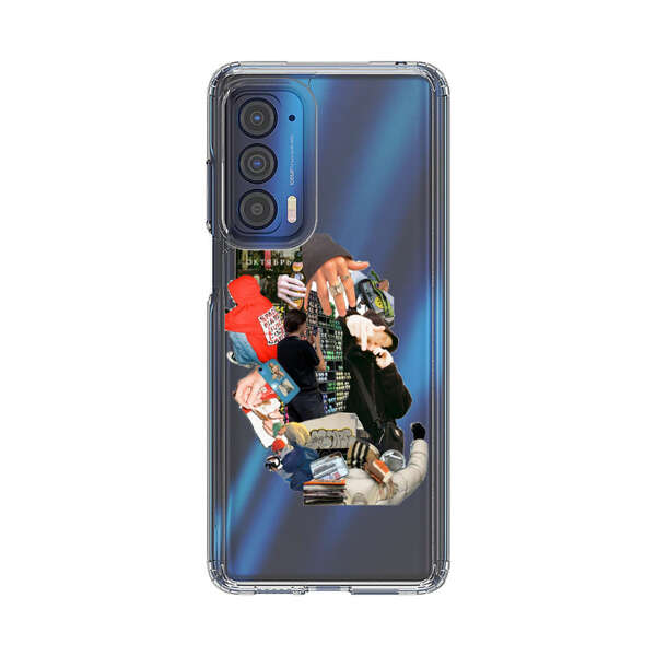 Urban Street Culture Collage Motorola Edge (2021) Case