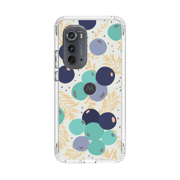 Abstract Berries Pattern Motorola Edge (2022) Case