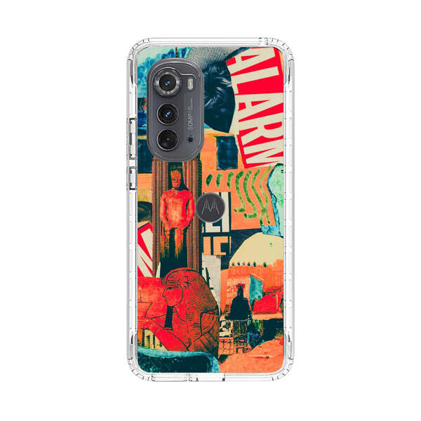 Artistic Urban Collage Motorola Edge (2022) Case