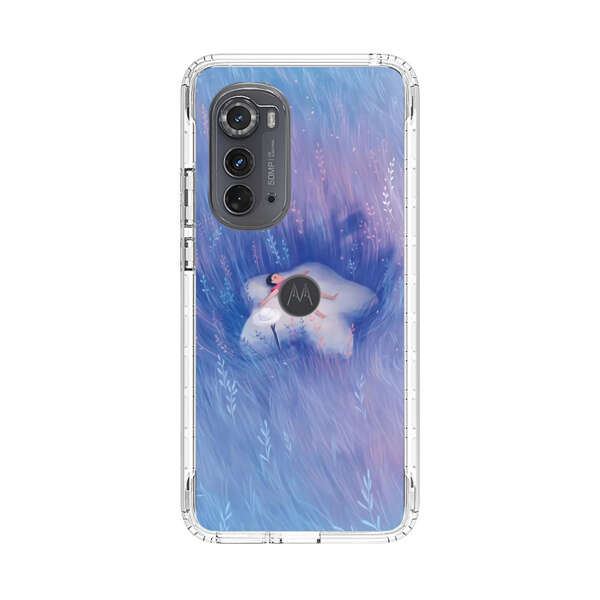 Child Relaxing in Dreamy Field Motorola Edge (2022) Case