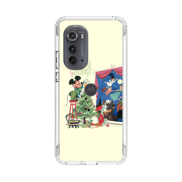 Christmas Disney Mickey Mouse and Peter Pan Motorola Edge (2022) Case