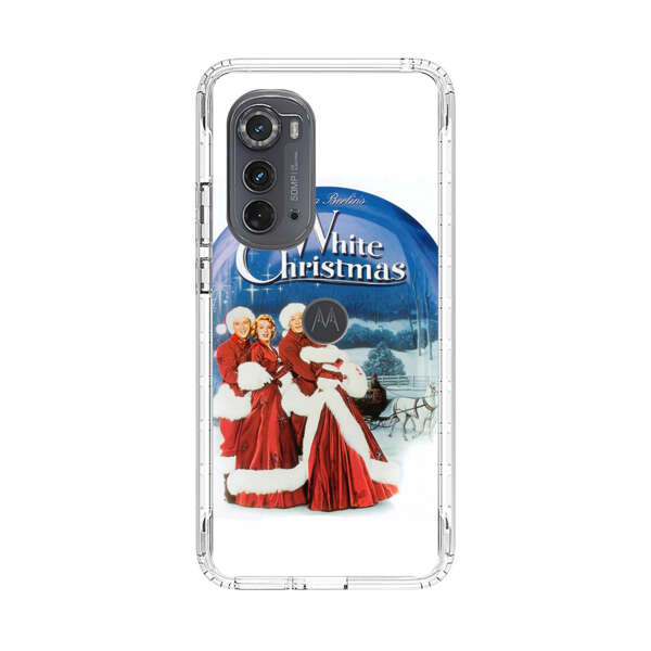 Classic White Christmas Scene Motorola Edge (2022) Case