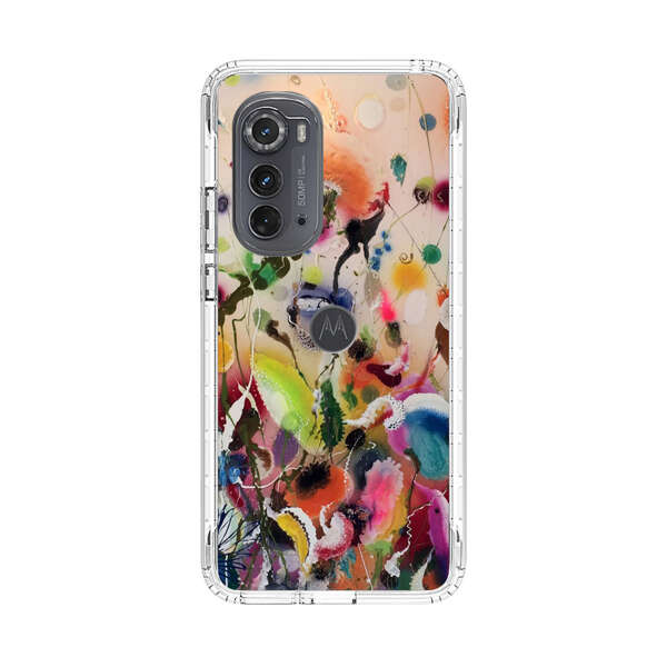Colorful Abstract Art Motorola Edge (2022) Case