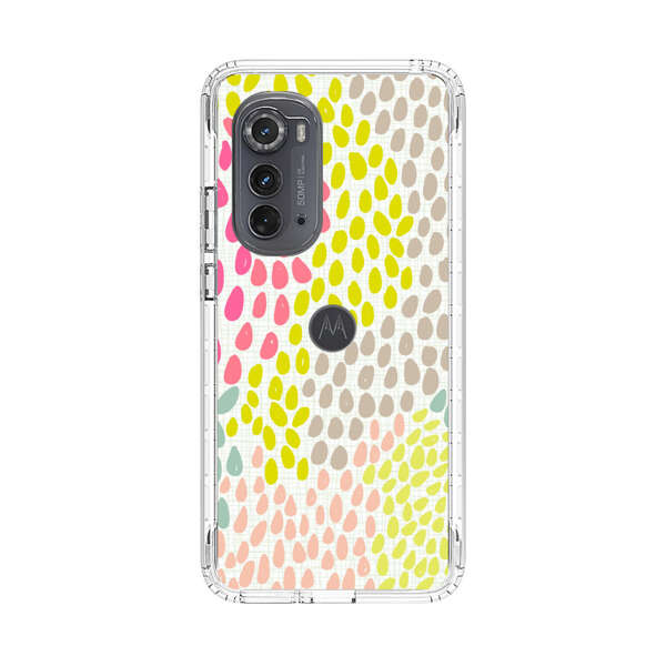 Colorful Abstract Teardrop Pattern Motorola Edge (2022) Case