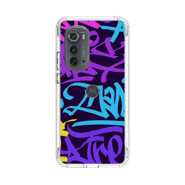 Colorful Graffiti Pattern Motorola Edge (2022) Case