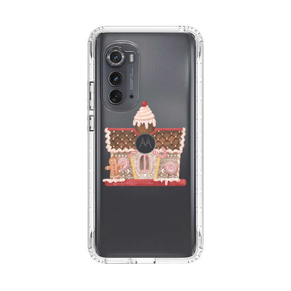 Gingerbread House Holiday Motorola Edge (2022) Case