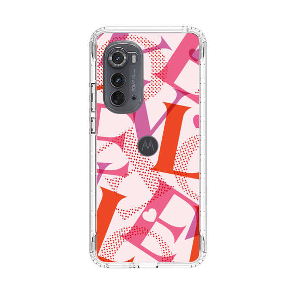 Love Colorful Letters Pattern Motorola Edge (2022) Case