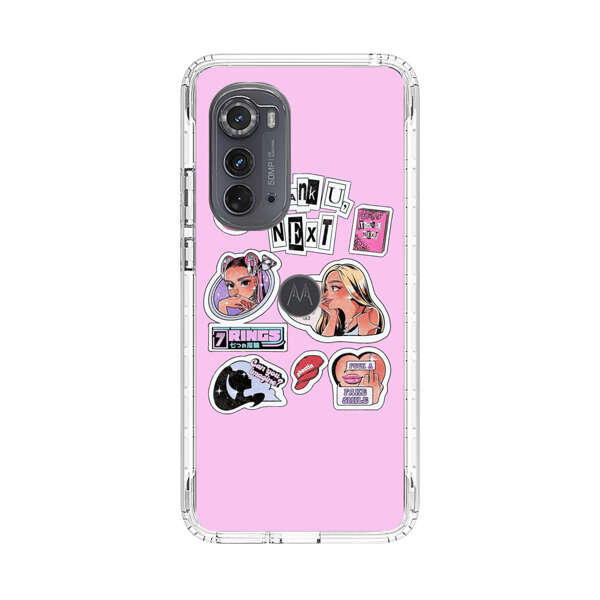 Pop Art Fashion Stickers Motorola Edge (2022) Case
