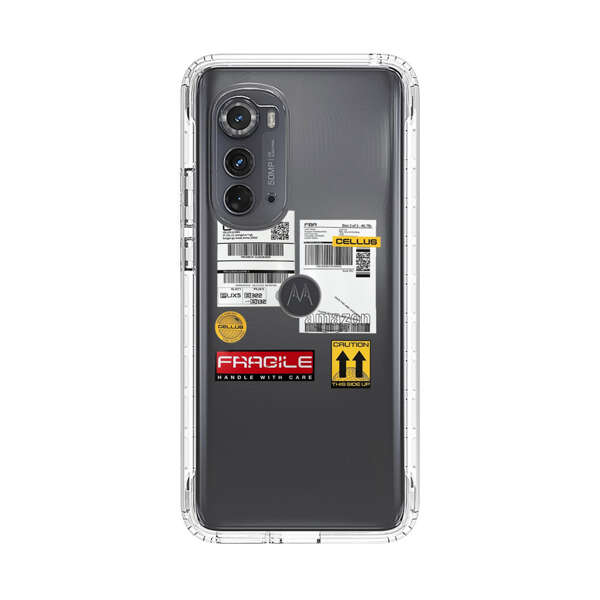 Shipping Labels and Fragile Handling Stickers Motorola Edge (2022) Case