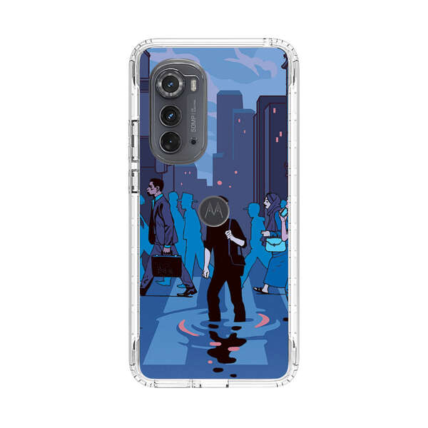 Urban Lonely Person Crosswalk Motorola Edge (2022) Case