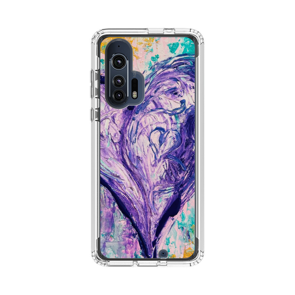 heart artwork Motorola Edge Plus (2020) Case