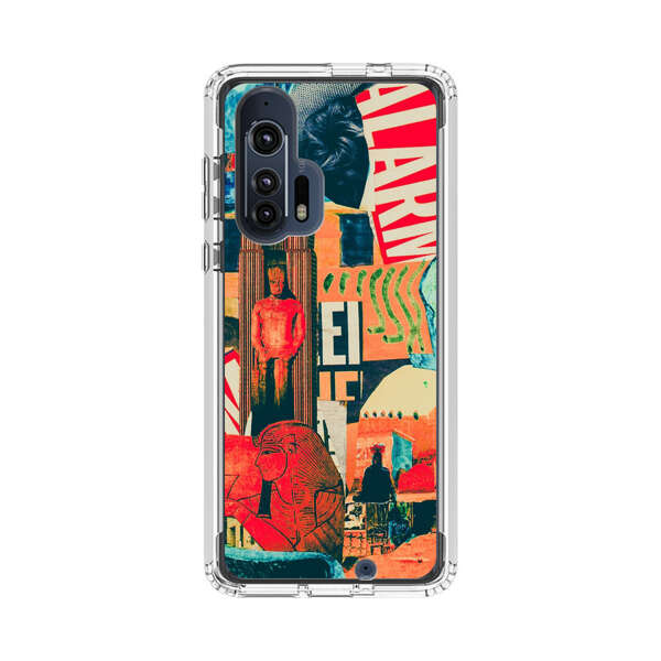 Artistic Urban Collage Motorola Edge Plus (2020) Case