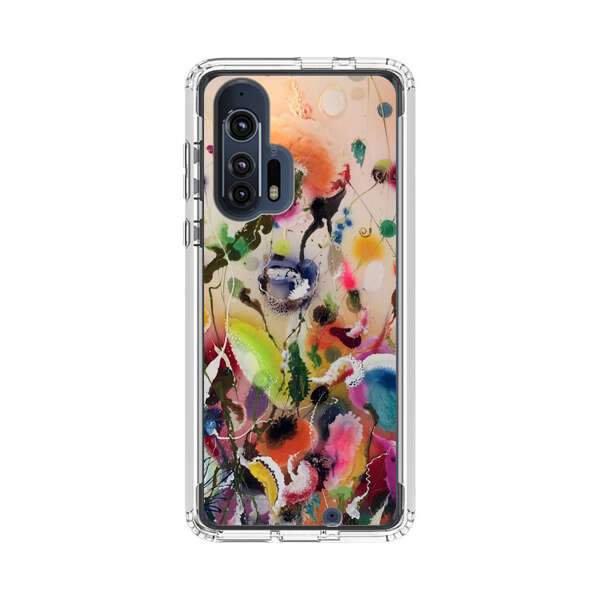 Colorful Abstract Art Motorola Edge Plus (2020) Case
