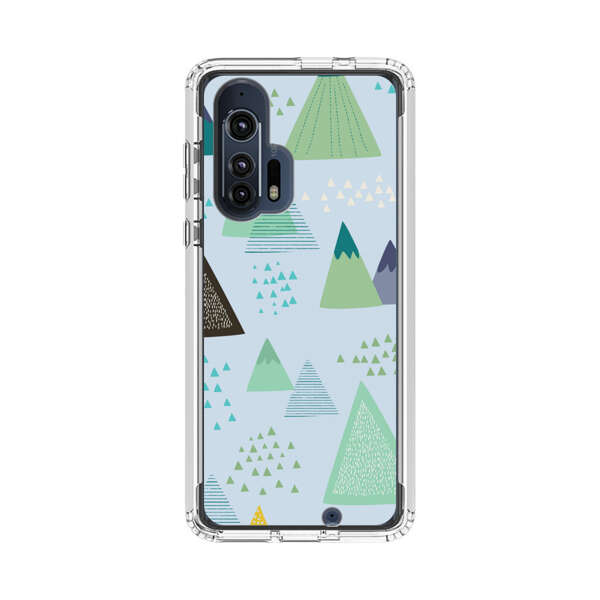 Colorful Abstract Mountain Pattern Motorola Edge Plus (2020) Case