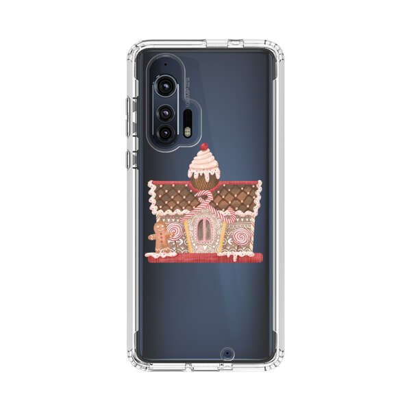 Gingerbread House Holiday Motorola Edge Plus (2020) Case