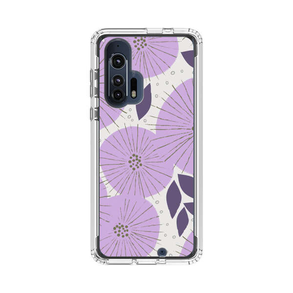 Lavender Flower Pattern Motorola Edge Plus (2020) Case