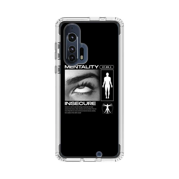 Mentality Insecure Eye Art Motorola Edge Plus (2020) Case