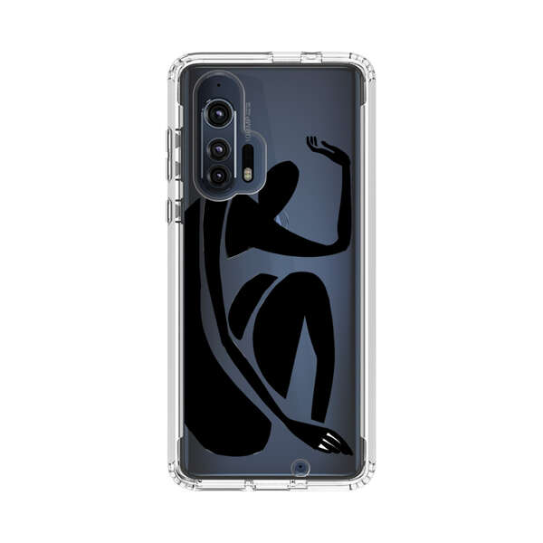 Minimalist Abstract Human Figure Motorola Edge Plus (2020) Case