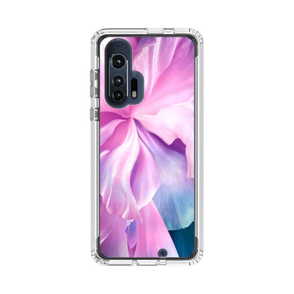 Pink Purple Flower Petals Motorola Edge Plus (2020) Case