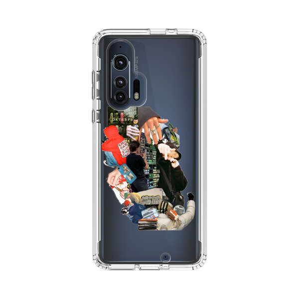 Urban Street Culture Collage Motorola Edge Plus (2020) Case