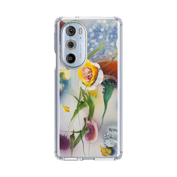 Abstract Colorful Flowers Motorola Edge Plus (2022) Case