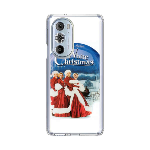 Classic White Christmas Scene Motorola Edge Plus (2022) Case