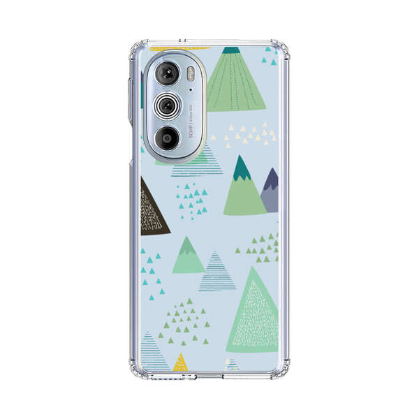 Colorful Abstract Mountain Pattern Motorola Edge Plus (2022) Case