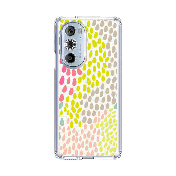 Colorful Abstract Teardrop Pattern Motorola Edge Plus (2022) Case