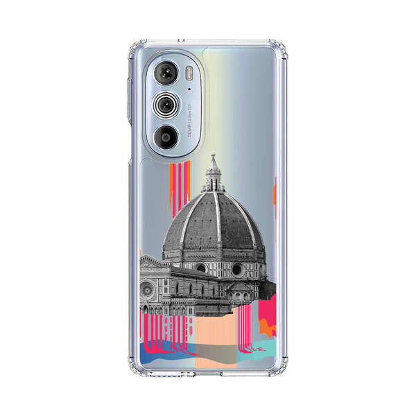 Florence Cathedral Dome Artistic Illustration Motorola Edge Plus (2022) Case